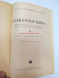 Laskennon kirja maaseudun ja kaupunkien kansakouluja varten II viides ja kuudes kouluvuosi