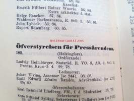 Finlands Stats-Kalender för år 1887 -valtiokalenteri, jossa mm. almanakka, &quot;Turkarnes Kalender&quot;, Dagliga medelvärmen i Helsingfors, Planeternas synbarhet, Ryska