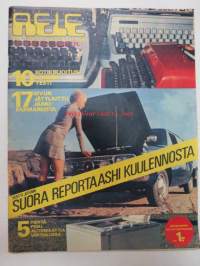 Rele 1969 joulukuu -kuluttajavalistuksellinen tekniikan tietolehti, sis. mm. seur. artikkelit / kuvat / mainokset; 10 kotikirjoituskoneen testi, Järkifarmarit,