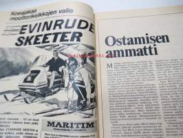 Rele 1969 joulukuu -kuluttajavalistuksellinen tekniikan tietolehti, sis. mm. seur. artikkelit / kuvat / mainokset; 10 kotikirjoituskoneen testi, Järkifarmarit,