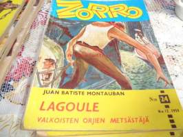 El Zorro no 24 Lagoule valkoisten orjien metsästäjä
