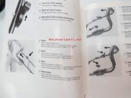 Jonsered 350 S, 455 SD, 450 M Instruktionsbok - Instruksjonsbok - Instruktionsbog - Käyttöohjekirja ruohonleikkuri, gräsklippare (lawn mower manual) + Briggs &amp;