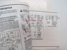 Jonsered 350 S, 455 SD, 450 M Instruktionsbok - Instruksjonsbok - Instruktionsbog - Käyttöohjekirja ruohonleikkuri, gräsklippare (lawn mower manual) + Briggs &amp;