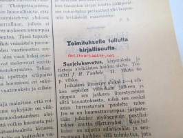 Opettajain lehti 1910 -sidottu vuosikerta