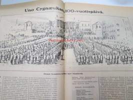 Opettajain lehti 1910 -sidottu vuosikerta