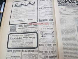 Opettajain lehti 1910 -sidottu vuosikerta