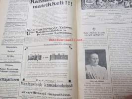Opettajain lehti 1911 -sidottu vuosikerta