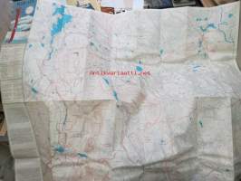 Ylläs-Levi 1976 Ulkoilukartta - Friluftskarta 1 : 50 000