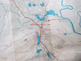 Ylläs-Levi 1976 Ulkoilukartta - Friluftskarta 1 : 50 000