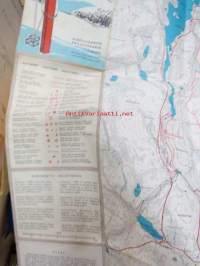 Ylläs-Levi 1976 Ulkoilukartta - Friluftskarta 1 : 50 000