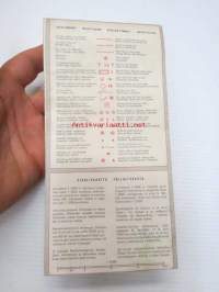 Ylläs-Levi 1976 Ulkoilukartta - Friluftskarta 1 : 50 000