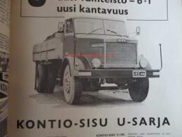 Moottori 1967 / 11 sis mm, koeajo Datsun Sunny 1000.ym