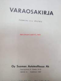 Sisu KB-121 BG Varaosakirja