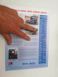 Sisu E maansiirtoauto - Ylivoimaa suoraan tehtaalta -myyntiesite