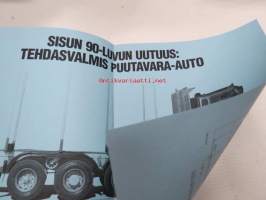 Sisu - Tehdasvalmis Sisu puutavara-auto -myyntiesite