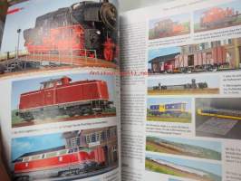 MIBA - Die Eisenbahnmodelle 2013, 12 kpl rautatieharrastelehtiä, saksankielisiä, joulukuun numero puuttuu?, kaikkien kansikuvat näkyvät kuvissa