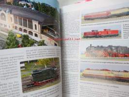MIBA - Die Eisenbahnmodelle 2013, 12 kpl rautatieharrastelehtiä, saksankielisiä, joulukuun numero puuttuu?, kaikkien kansikuvat näkyvät kuvissa