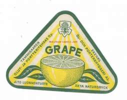 Grape -   juomaetiketti