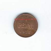 1 penni 1913
