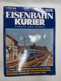 Eisenbahn Kurier 2012, 11 kpl rautatieharrastelehtiä, saksankielisiä, kaikkien kansikuvat ja sisältöä näkyvät kuvissa