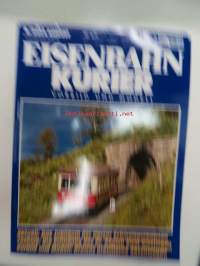 Eisenbahn Kurier 2012, 11 kpl rautatieharrastelehtiä, saksankielisiä, kaikkien kansikuvat ja sisältöä näkyvät kuvissa