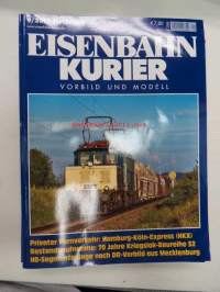 Eisenbahn Kurier 2012, 11 kpl rautatieharrastelehtiä, saksankielisiä, kaikkien kansikuvat ja sisältöä näkyvät kuvissa