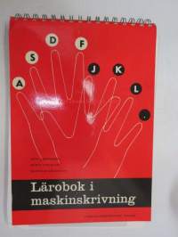 Lärobok i maskinskrivning -konekirjoituksen oppikirja, ruotsinkielinen