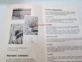 Harvialan taimitarha tukkuhinnasto syksy 1969 - kevät 1970