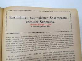 Otava - Kuvallinen kuukauslehti 1916 -sidottu vuosikerta, sisältää runsaasti mielenkiintoisia artikkeleita eri aihepiireistä, painokuvia, kannet sidottu tässä