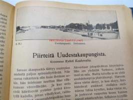 Otava - Kuvallinen kuukauslehti 1916 -sidottu vuosikerta, sisältää runsaasti mielenkiintoisia artikkeleita eri aihepiireistä, painokuvia, kannet sidottu tässä