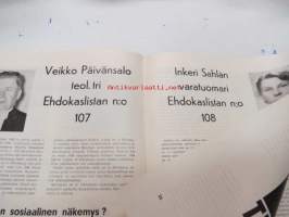 Sinappia politiikkaan 1956 nr 3 - Helsingin Kansalliseura