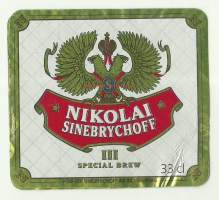 Nikolai III olut-  olutetiketti