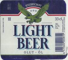 Light III Beer - olutetiketti