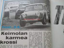 Vauhdin Maailma 1974 / 5 -mm.  East African safari, Alfa Romeo Alfetta ryhmä 1 asfalttipaanalta rallipoluille, Keimolan karmea crossi, Päijänteen laulut XXXIX