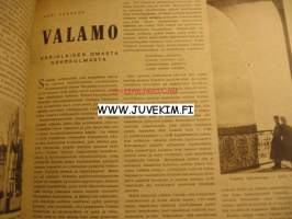 Suomen Kuvalehti 1941 nr 39, kansikuvassa Valamo, Suomen kenttäpiispa Björklund, Olavi Paavolainen:Karjalainen maisema 1941
