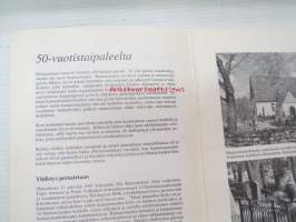 Seurakuntapuutarhurit ry 50 vuotta 1945-1995, sisältää jäsenmatrikkelin vuoden 1995 tilanteen mukaan