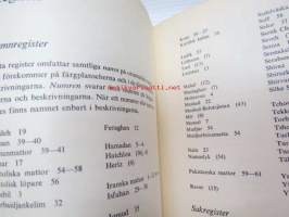 Orientaliska mattor i färg -itämaisia mattoja väreissä