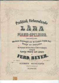 Lära piano-spelning kansi  / Beurmanin Musikalikaupha