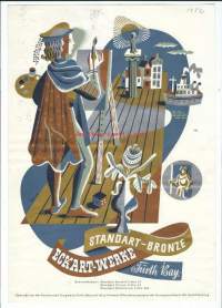 Mainos lito Standart-Bronze 20x30 cm 1952