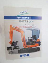 Fiat-Hitachi FH17.2 kaivinkone -myyntiesite