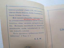 Liitonsanoja raamatusta kullekin vuoden päivälle - Syntymäpäiväkirja