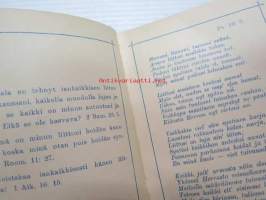 Liitonsanoja raamatusta kullekin vuoden päivälle - Syntymäpäiväkirja