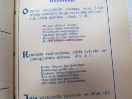 Liitonsanoja raamatusta kullekin vuoden päivälle - Syntymäpäiväkirja