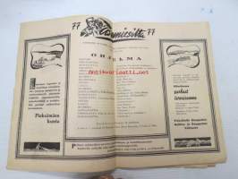Hopeatorvet 1943 nr 40 - Asemiesilta 77 Pieksämäki Suojeluskuntatalo 7.10.1943 -ohjelmalehtinen ja lukemisto, sisältää mm; Vilho Ilmari, pakinoita,
