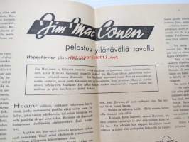 Hopeatorvet 1943 nr 40 - Asemiesilta 77 Pieksämäki Suojeluskuntatalo 7.10.1943 -ohjelmalehtinen ja lukemisto, sisältää mm; Vilho Ilmari, pakinoita,