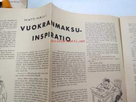 Hopeatorvet 1943 nr 50 - Asemiesilta 47, Messuhalli 25.11.1943 -ohjelmalehtinen ja lukemisto, sisältää mm; Toini Vartiainen, pakinoita, jännityskertomuksia,