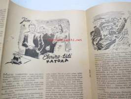 Hopeatorvet 1943 nr 50 - Asemiesilta 47, Messuhalli 25.11.1943 -ohjelmalehtinen ja lukemisto, sisältää mm; Toini Vartiainen, pakinoita, jännityskertomuksia,