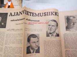 Hopeatorvet 1943 nr 34 - Asemiesilta 71, Messuhalli 26.8.1943 -ohjelmalehtinen ja lukemisto, sisältää mm; Aune Antti, Lea Mattila, pakinoita,