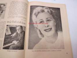 Hopeatorvet 1943 nr 34 - Asemiesilta 71, Messuhalli 26.8.1943 -ohjelmalehtinen ja lukemisto, sisältää mm; Aune Antti, Lea Mattila, pakinoita,