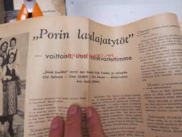 Hopeatorvet 1943 nr 34 - Asemiesilta 71, Messuhalli 26.8.1943 -ohjelmalehtinen ja lukemisto, sisältää mm; Aune Antti, Lea Mattila, pakinoita,